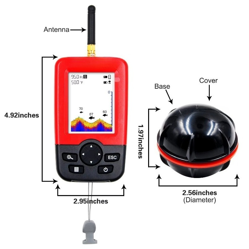 New Fish Finder Deeper Detecti - огляд і ціна Fishing Equipment Manufacturers