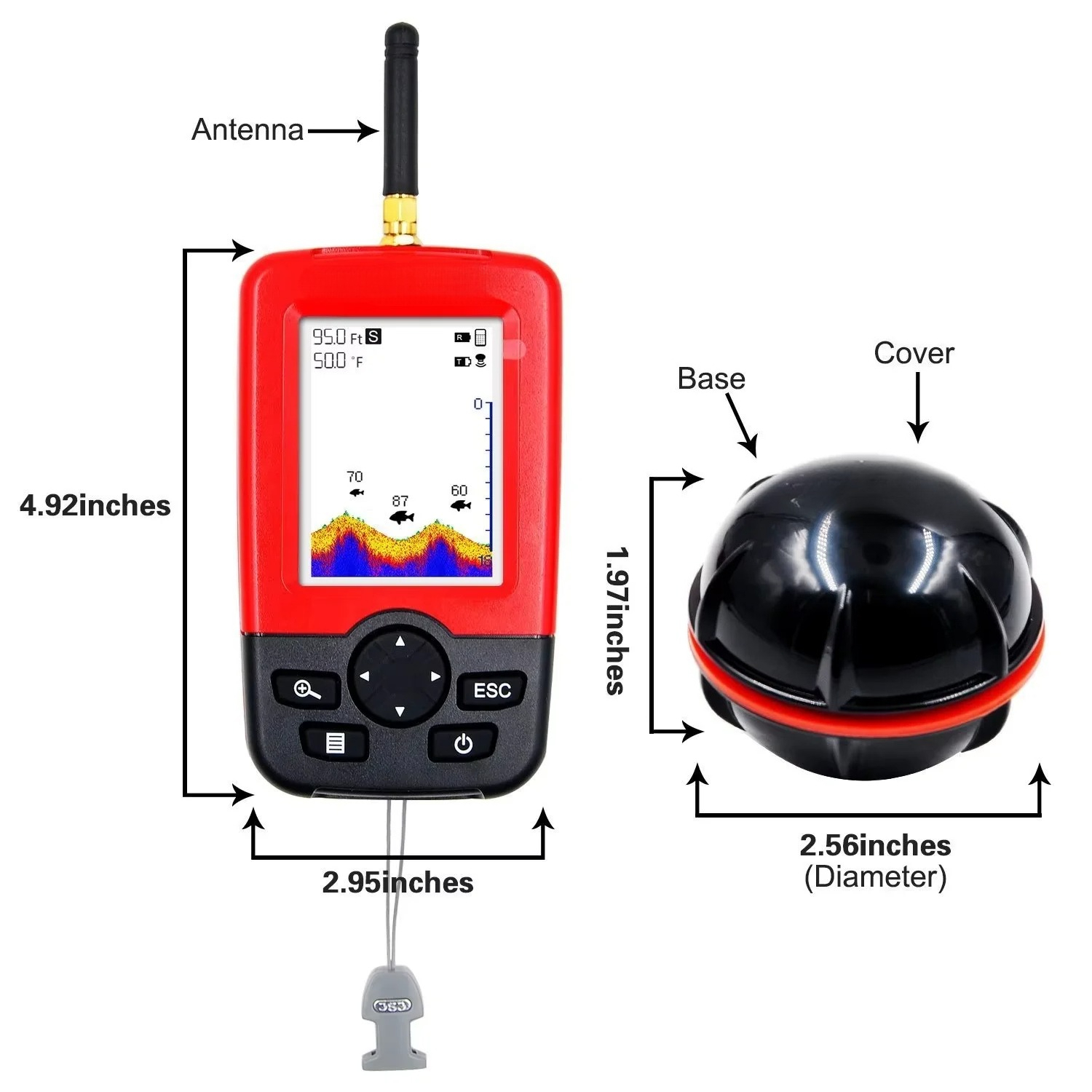 New Fish Finder Deeper Detecti - огляд і ціна Fishing Equipment Manufacturers