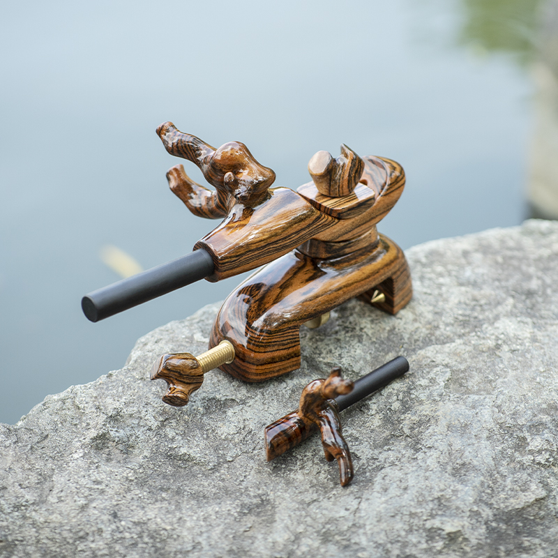 Adjustable wooden rod bracket, - огляд і ціна Fishing Equipment In Japanese
