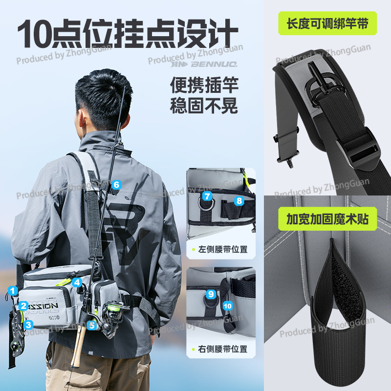 Multifunctional Fanny Pack Wat - огляд і ціна Fishing Equipment Bag