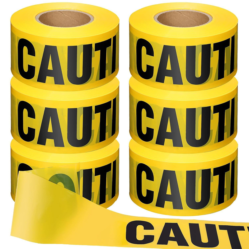 Halloween Danger Tape Yellow R - огляд і ціна Braided Fishing Line