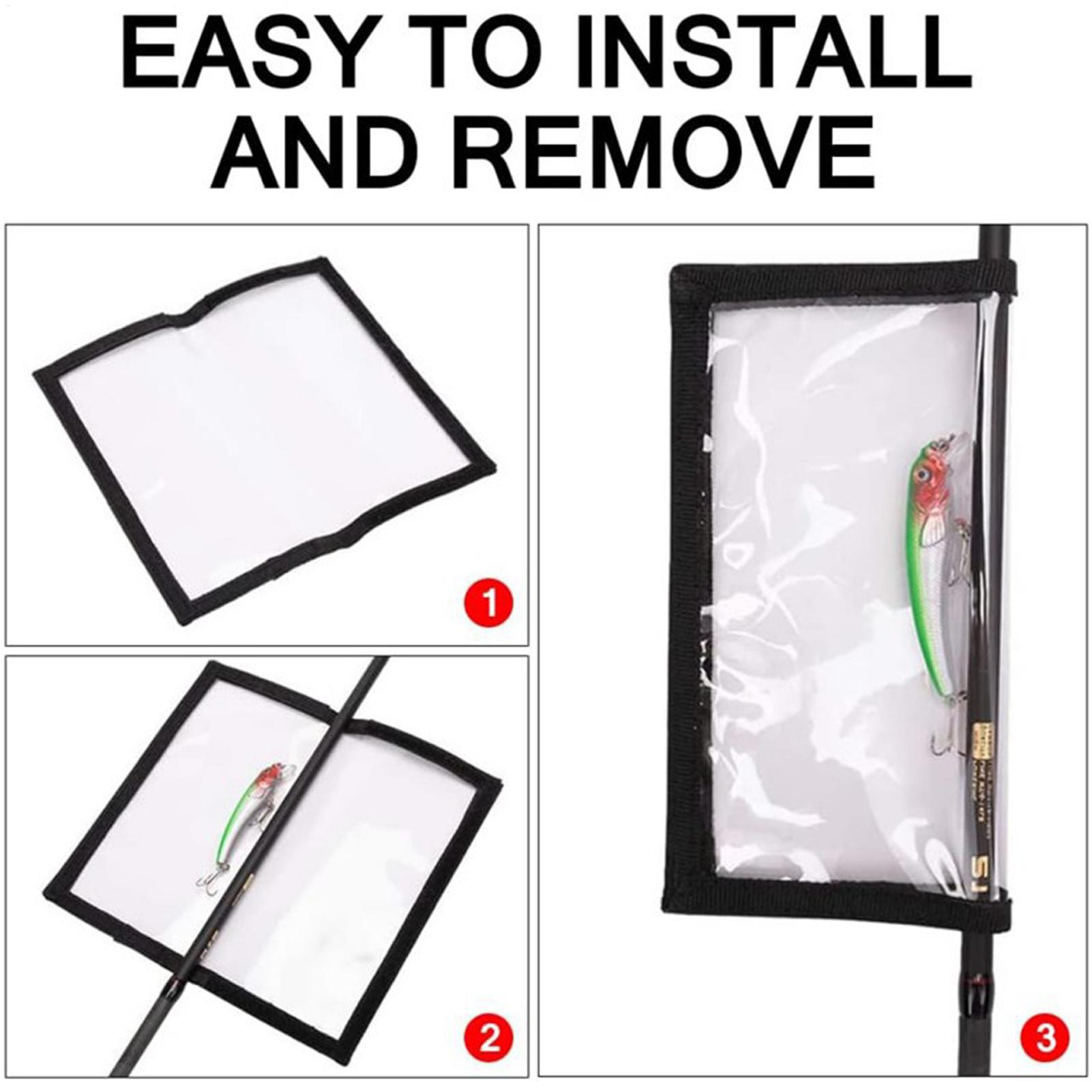 Transparent PVC fishing bait c - огляд і ціна Fishing Equipment Bag